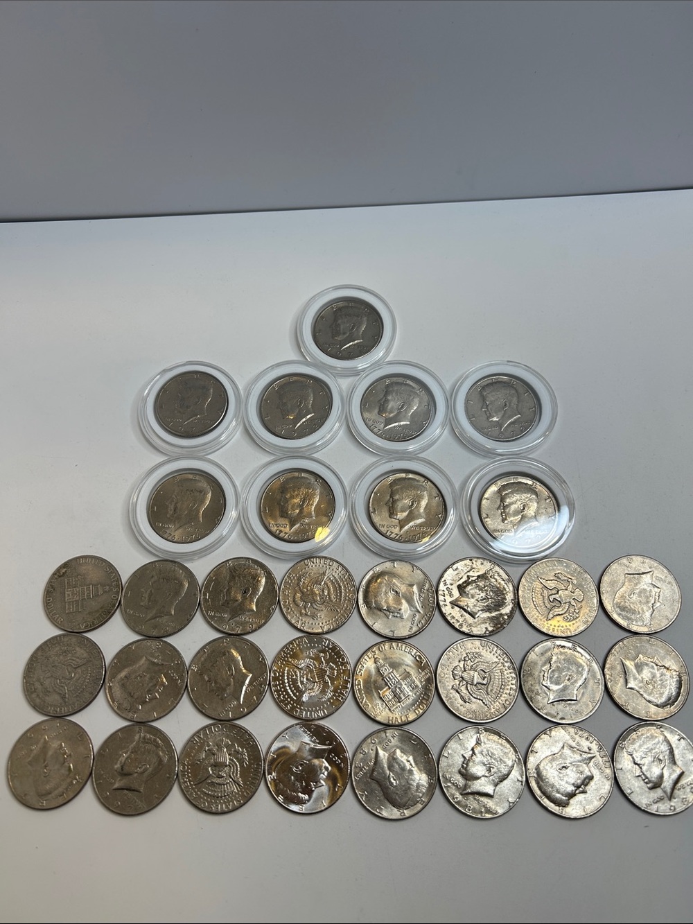 Large Estate Sale Kennedy Half Dollars Coin Lot Face Value $16.5 Coin Collection